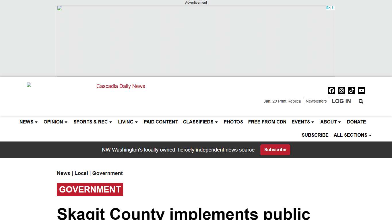 Skagit County implements public safety sales tax  Cascadia Daily News