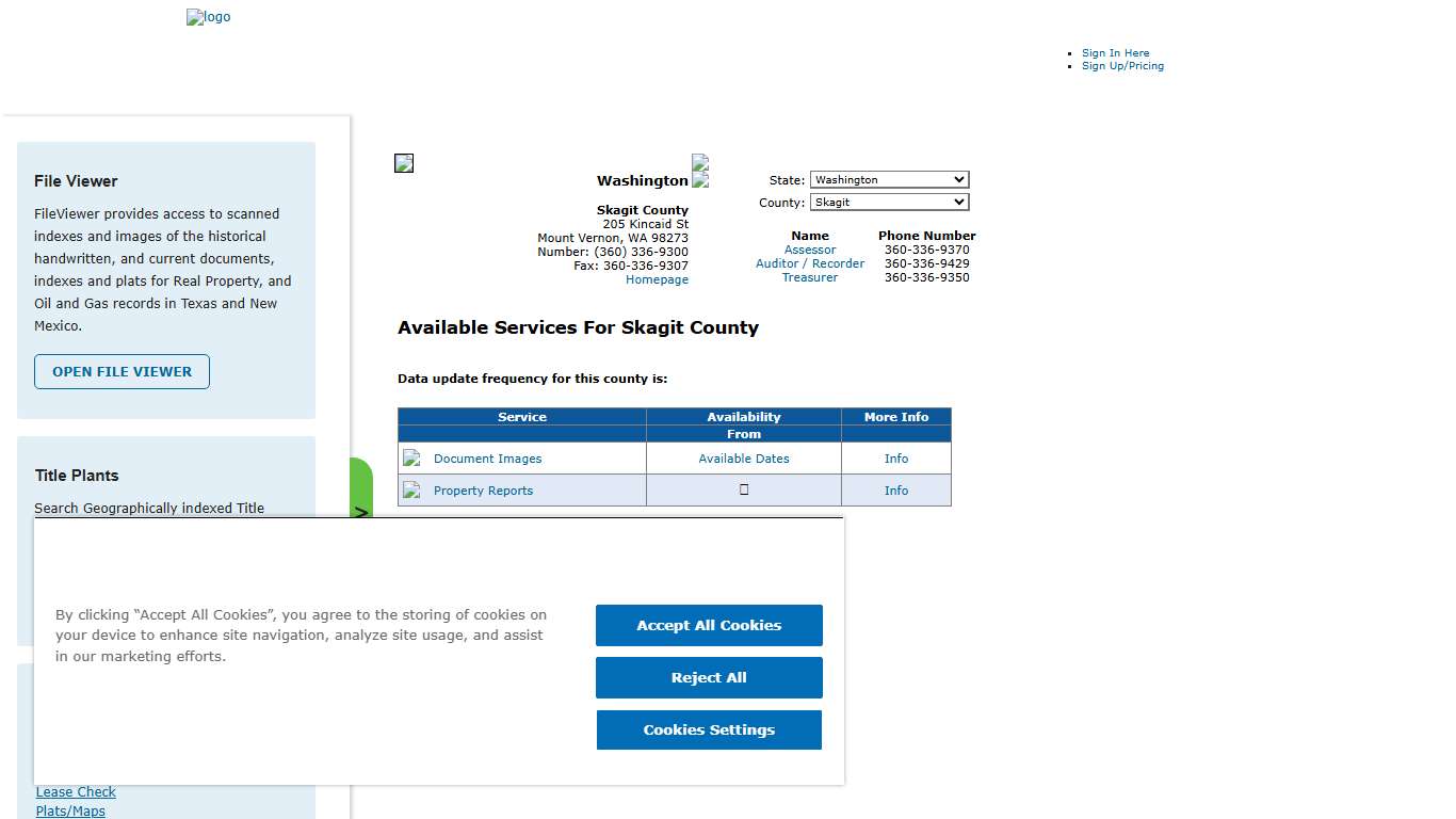 Search Skagit County Public Property Records Online CourthouseDirect.com